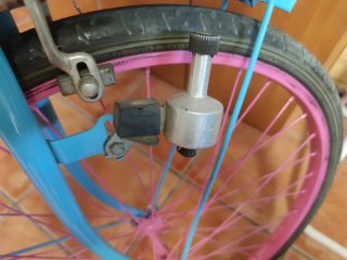 Bicicleta Triumph Antigua Vintage Azul