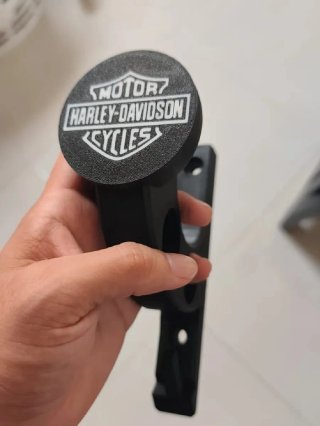 Soporte percha casco llaves chaqueta moto