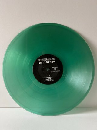 Vinilo Iron Maiden bootleg When It's Time To Rock