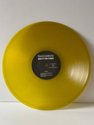 Vinilo Iron Maiden bootleg When It's Time To Rock