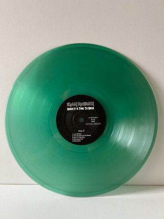 Vinilo Iron Maiden bootleg When It's Time To Rock
