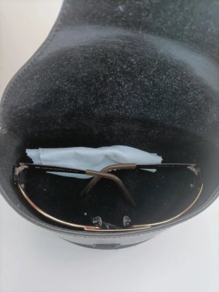 Gafas de sol Carolina Herrera Marrón y Dorado