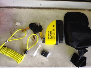 Candado Alarma Kraser WA6Y Moto