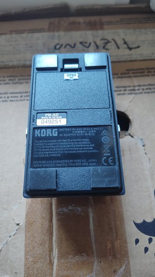 Korg Pitchblack accordatore chitarra