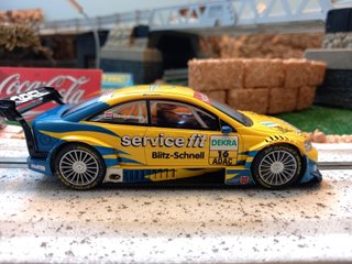 Coche de slot Scalextric Opel Astra V8 Coupé