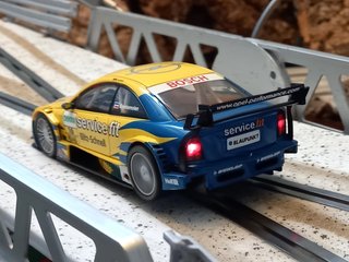 Coche de slot Scalextric Opel Astra V8 Coupé