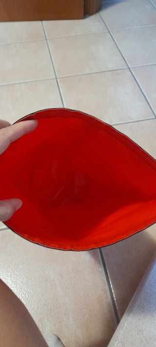 Sacca impermeabile rossa