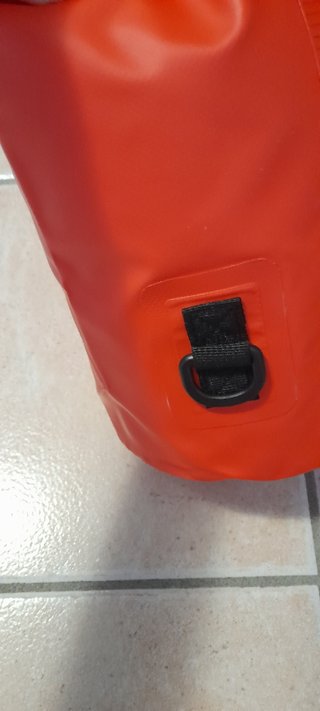 Sacca impermeabile rossa