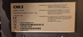 Televisor OKI 22 pulgadas HD Negro