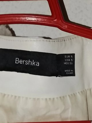 Camisa cuero Béisbol Bershka Brooklyn
