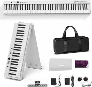Piano Digital 88 Teclas Plegable