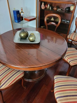 Mesa de comedor extensible madera