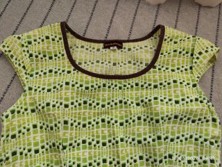 Vestido de verano verde Berboleta Talla M