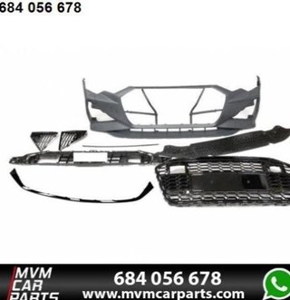 Paragolpes Delantero Audi A6 C8 2020+ Look RS6
