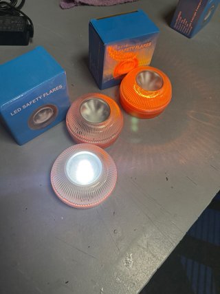 Baliza LED Seguridad 3 Unidades