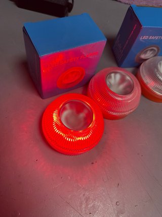 Baliza LED Seguridad 3 Unidades
