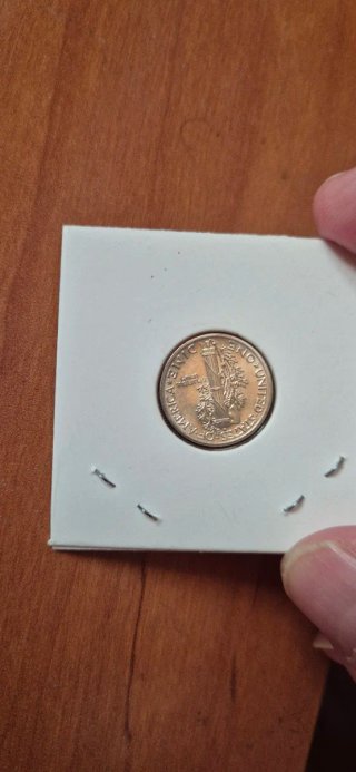 Moneda Mercury Dime 1942 MS65