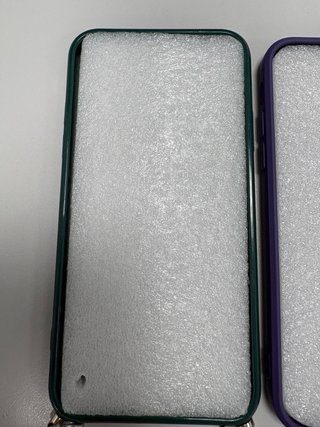 Fundas iPhone X/XS (Verde y Morado)