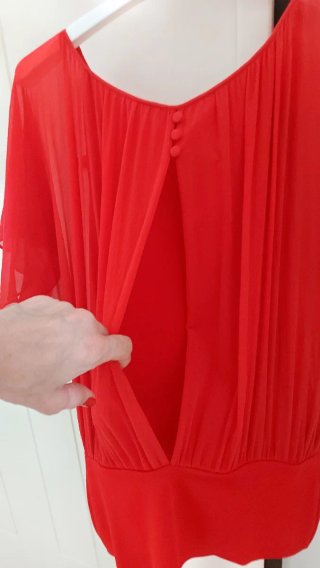Casacca rossa taglia M