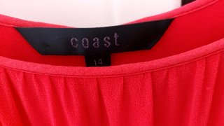 Casacca rossa taglia M