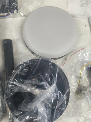 Ventilador de Techo con Luz Negro