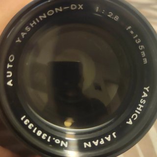 Objetivo Auto Yashinon-DX 135mm f/2.8 (M42)