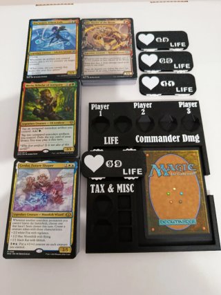 4 Mazos Commander Cartas Magic OFERTA lote mtg edh