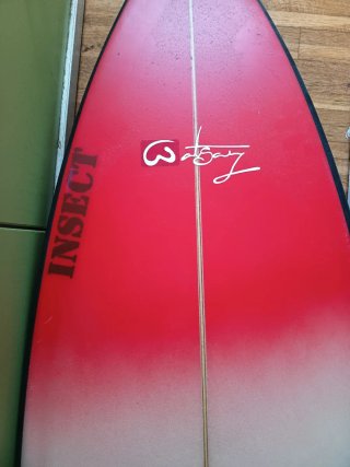 Tabla de surf Insect con diseño de pez