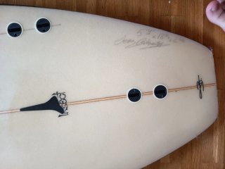 Tabla de surf Insect con diseño de pez