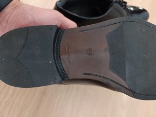 Scarpe da cerimonia nere da uomo