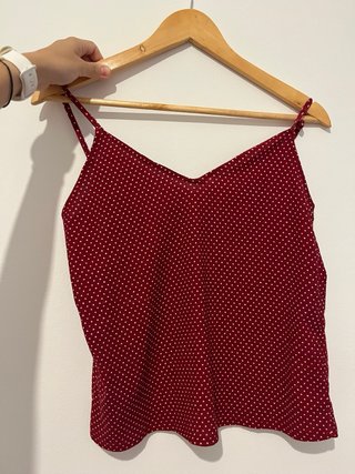 Conjunto Mango Top y Pantalón Lunares S
