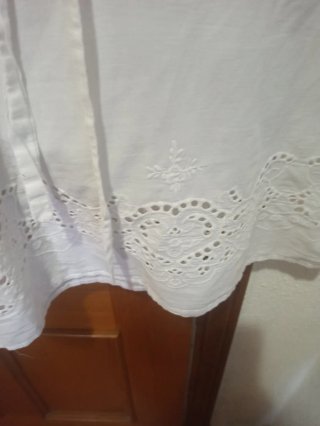Blusa blanca mujer talla L