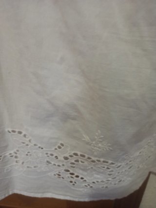 Blusa blanca mujer talla L
