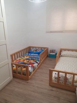 Cama infantil Montessori madera