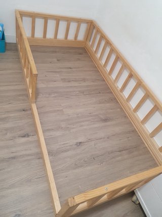 Cama infantil Montessori madera
