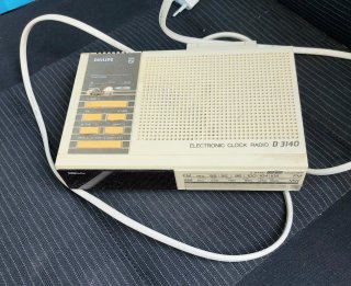 Radio despertador vintage Philips