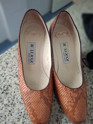 Zapatos Triay Piel Serpiente Talla 36
