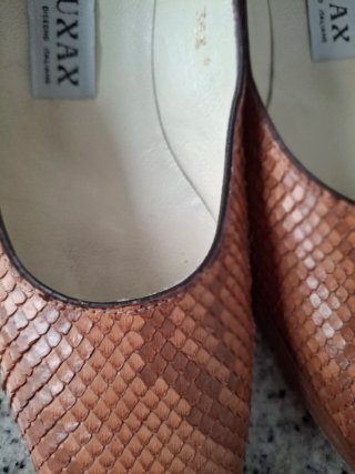 Zapatos Triay Piel Serpiente Talla 36