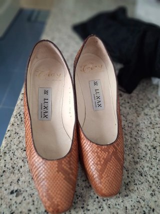 Zapatos Triay Piel Serpiente Talla 36