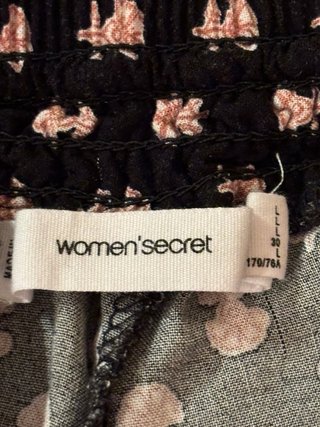 Pantalón ligero Women Secret estampado