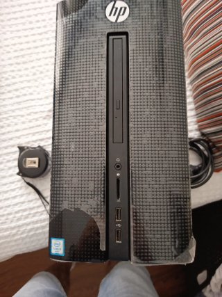 Hp intel core i5 + pantalla de 25" + tecl