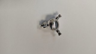 Pandora Charm Niña Bebé Plata y Rosa