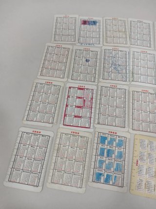 Calendarios Fournier Antiguos