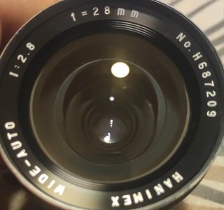 Objetivo Hanimex Wide-Auto 28mm f/2.8 (M42)