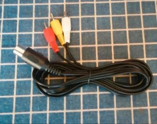 MEGADRIVE 1 CABLE TV AV RCA