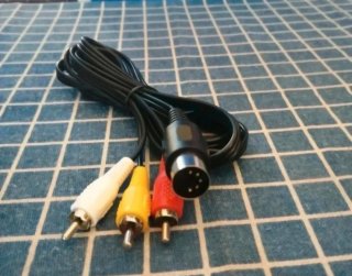 MEGADRIVE 1 CABLE TV AV RCA
