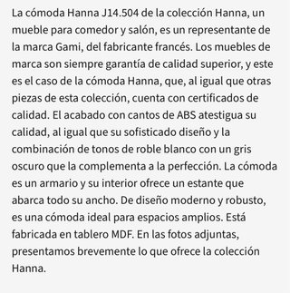 Cómoda de madera