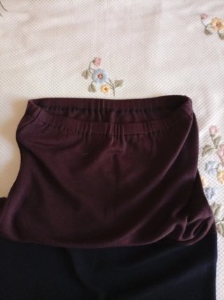 Gonna pura lana merinos vintage