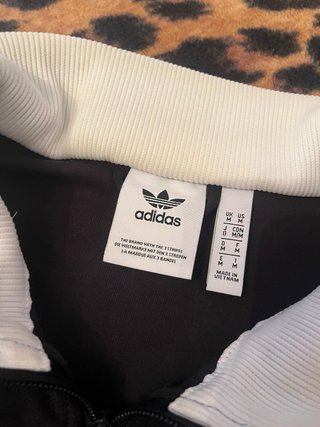 Chaqueta chándal Adidas Originals black and gold