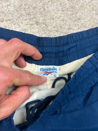 Pantalones de chándal Reebok Vintage Azul XL